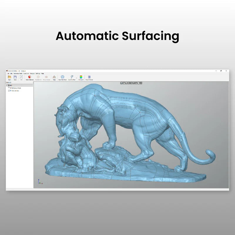 QUICKSURFACE for SOLIDWORKS - fast and easy to ready for reverse engineering workflows