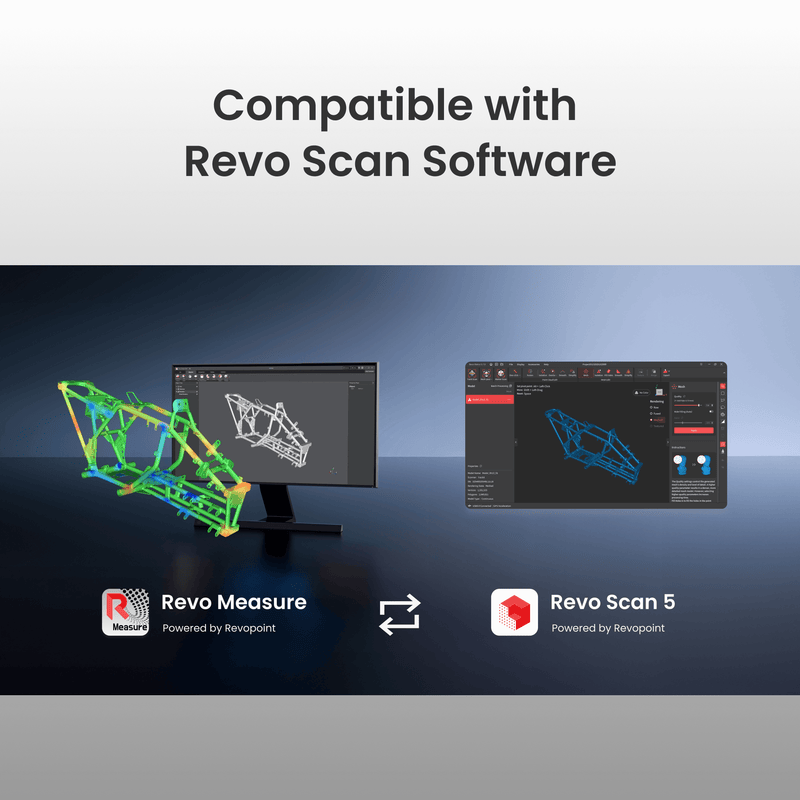 Revopoint Revo Measure 3D measurement software.