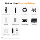 MetroY Ultra Standard Edition product set with various items on a white background