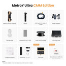 MetroY Ultra CMM Edition product set with various components on a white background