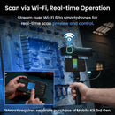 Revopoint MetroY 3D Scanner for 3D Printing, Up to 0.01 mm Precision, 30+15+1 Industrial Blue Laser Handheld Scanner, Full-Color, Streaming Screen Sharing, for Industrial 3D Modeling & Measurement