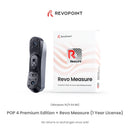 Revopoint Revo Measure device and packaging on a white background