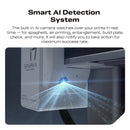 Smart AI Detection System with text explaining its functions on a white background