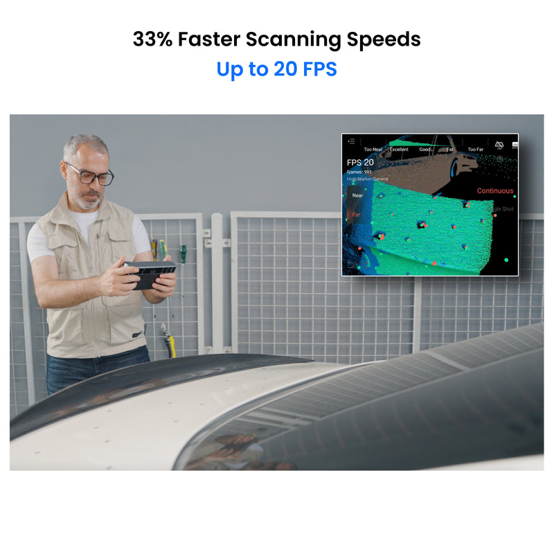 Revopoint MIRACO PLUS 3D Scanner, First Standalone 3D Scanner with Photogrammetric Metrology Capabilities