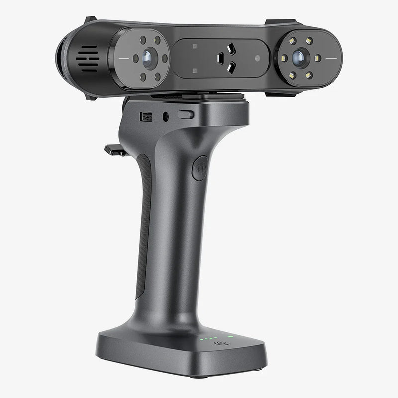 Creality 3D Scanner RaptorX, Handheld Wireless Scanner with Metrology-Grade Accuracy 0.02mm,Industrial Blue Light, Fast Wi-Fi 6 Data Transmission Support 5-4000mm Objects for Windows Mac