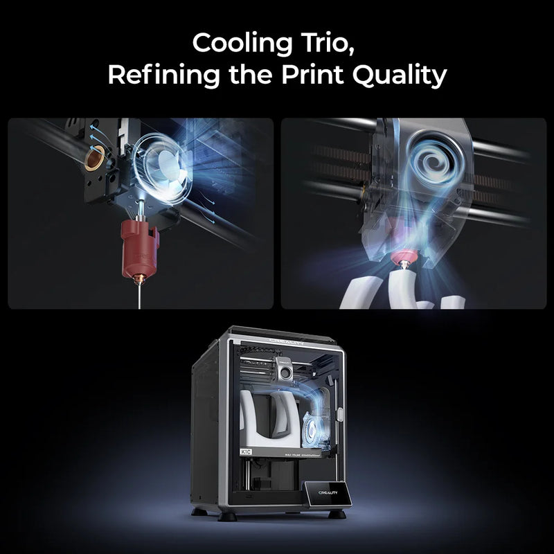 Creality K1C 3D Printer-2025 New Version with 600mm/s High-Speed-Build Volume: 220*220*250mm-AU STOCK