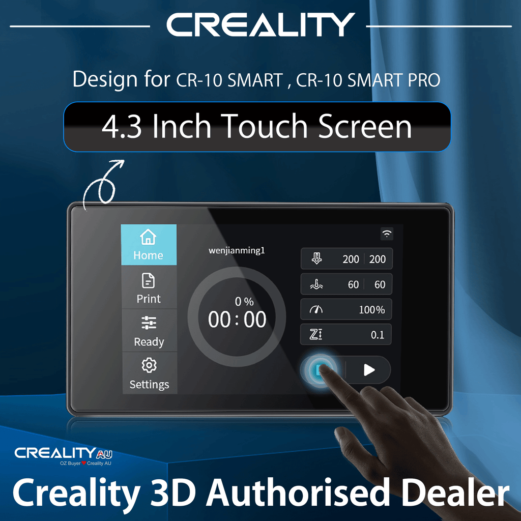 Creality 3D 4.3 Inch Colour Touch Screen Display for CR-10 SMART CR-10
