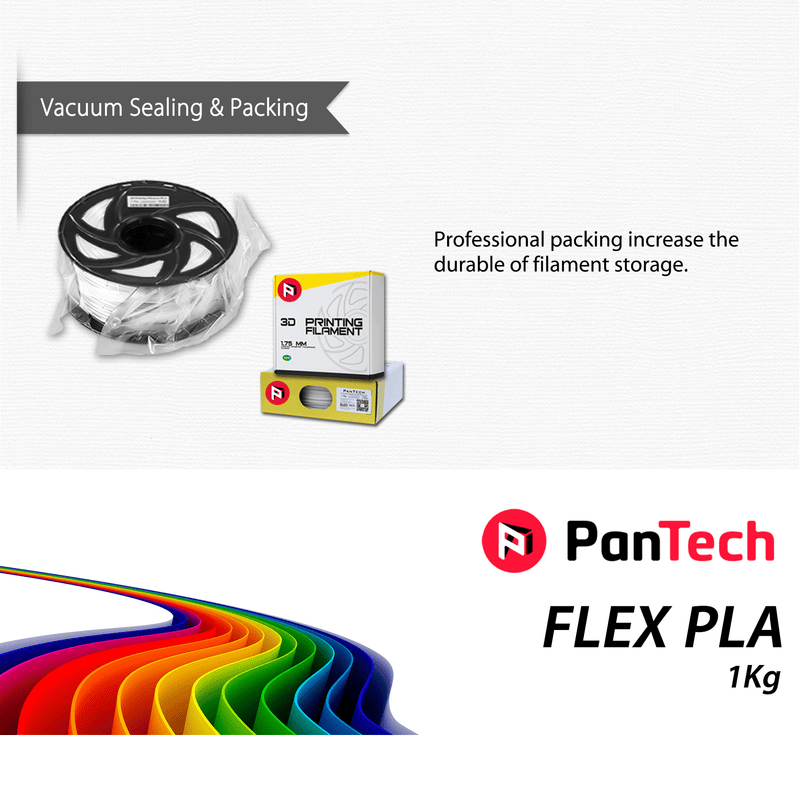 PanTech Flexible PLA 3D Printing Filament