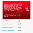 PanTech ABS+ 3D Printing Filament