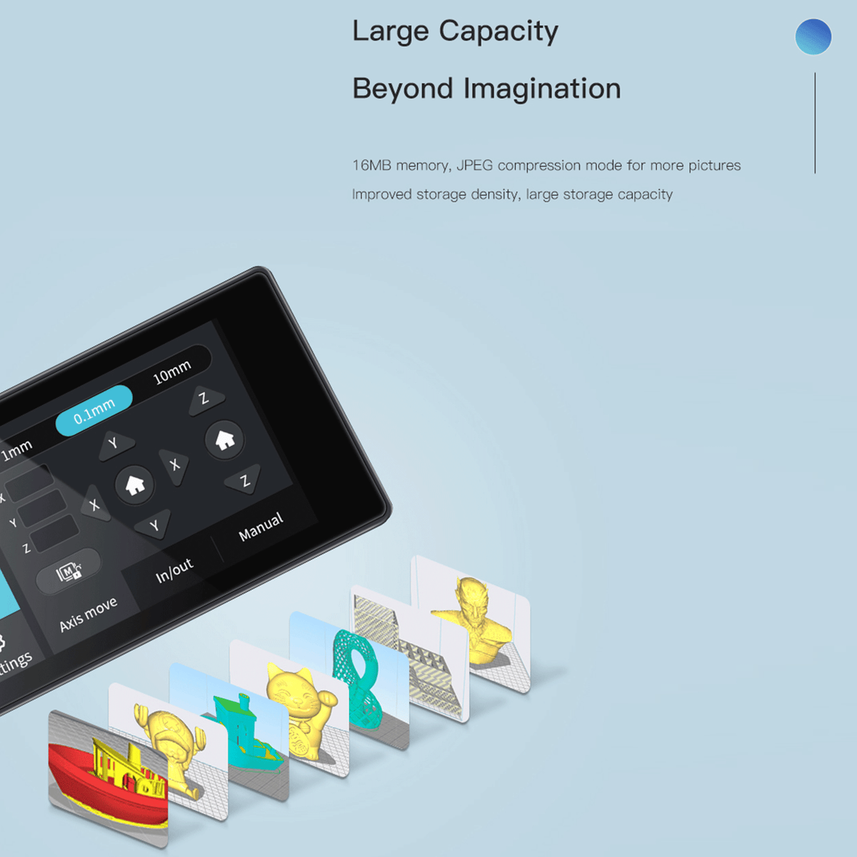 Creality 4.3-Inch Touchscreen for CR-10 Smart & Smart Pro