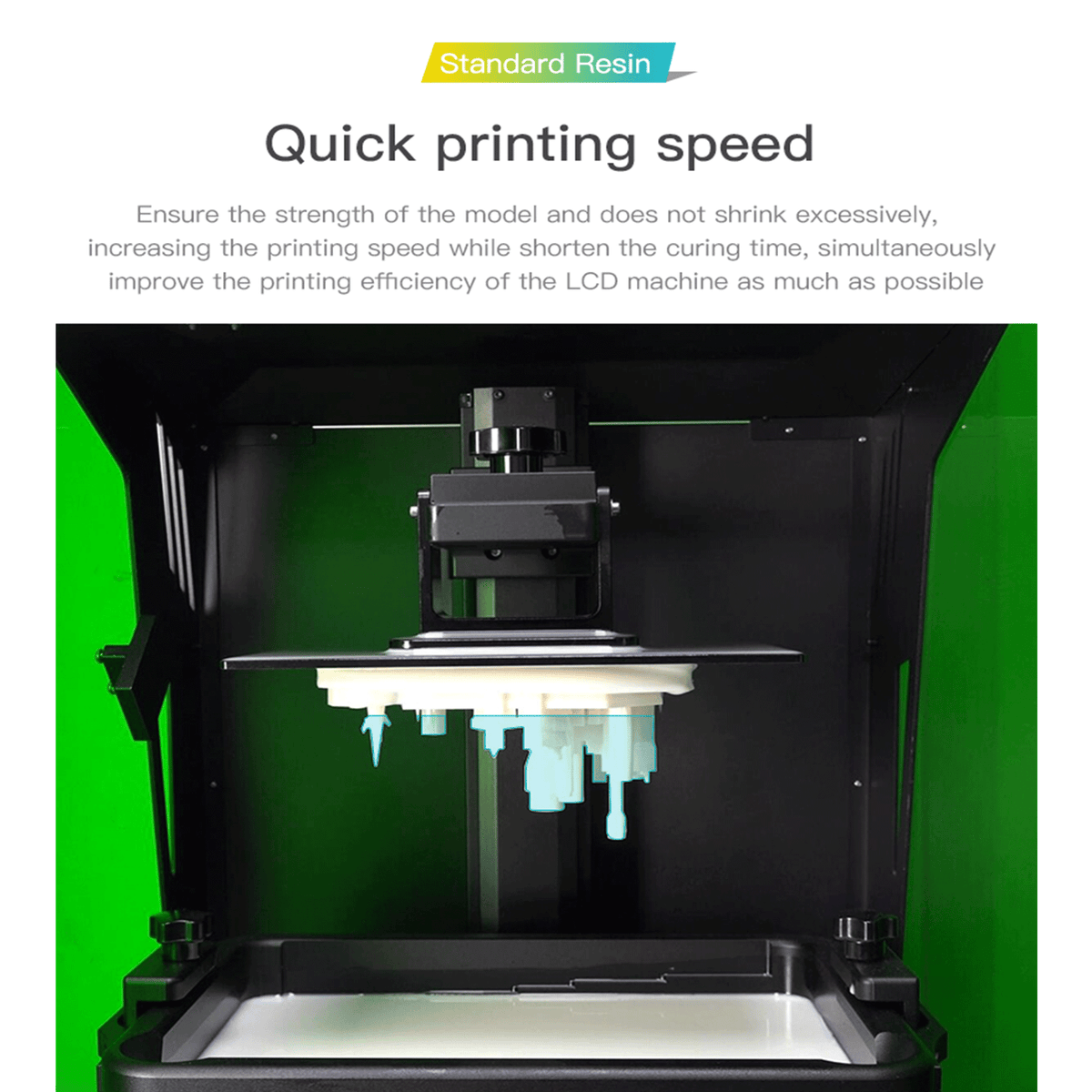 Creality 0.5 1L 3D Printing Resin Standard UV Sensitive 405nm 4 DLP SLA Printer-Warehouse Clearance from $9.99 AUD
