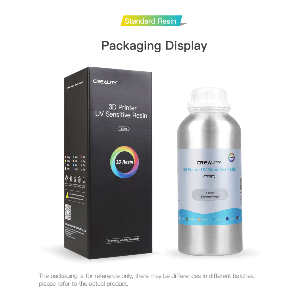 Creality 0.5 1L 3D Printing Resin Standard UV Sensitive 405nm 4 DLP SLA Printer-Warehouse Clearance from $9.99 AUD