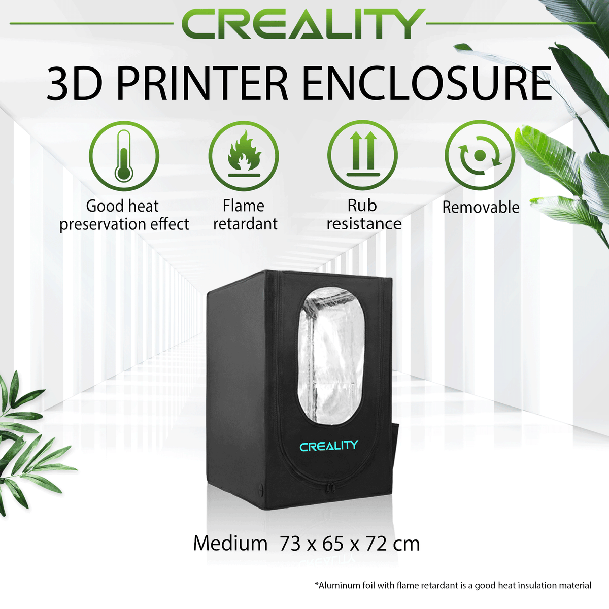 Creality 3D Printer Enclosure – Size & LED Options